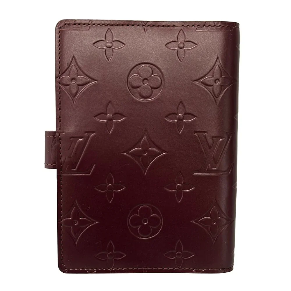Louis Vuitton Agenda PM Monogram Mat Agenda R20936